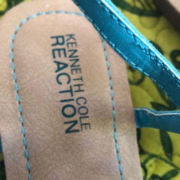 New 🧜🏻♀️Kenneth Cole Turquoise Sandals - Picture 3 of 6